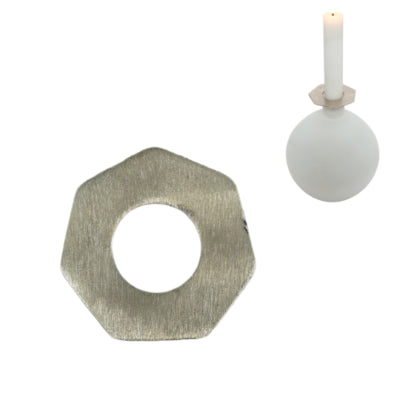 Stjernsund anneau de bougie loua gris 5,5 cm | 48 pièces