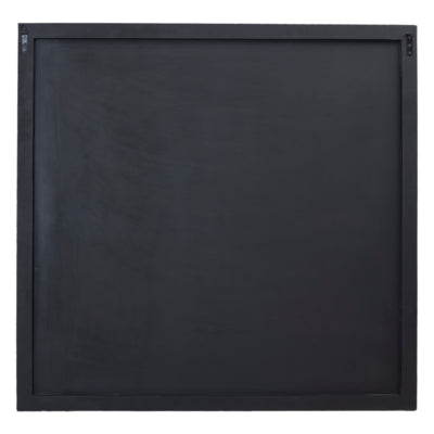 Ptmd panneau mural belinda noir 120 x 120 cm | 2 pièces