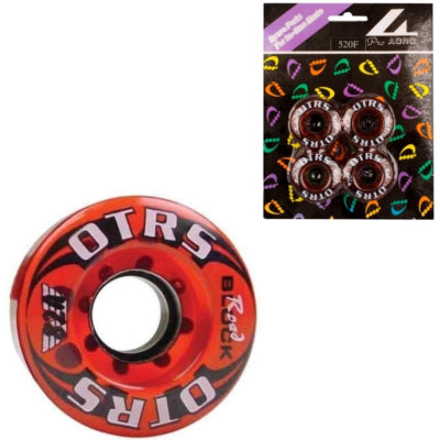 Roues Nijdam pour patins à roulettes 58 mm lot de 4 pièces | 10 pièces
