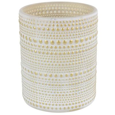 Photophore Countryfield nelle l crème 12,5 cm | 12 pièces