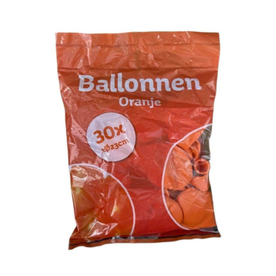 Ballons orange 23 cm 30 pièces | 24 pièces