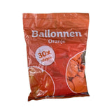 Ballons orange 23 cm 30 pièces | 24 pièces - afbeelding 2