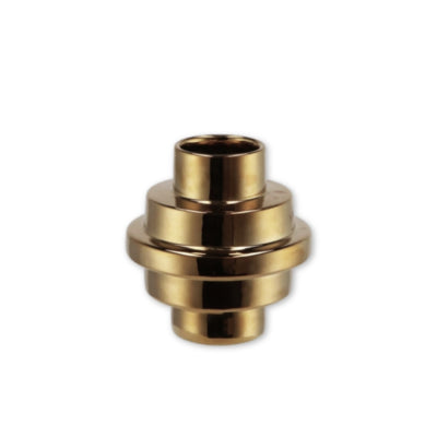 Daan bentout vase escalier or brillant 15 cm | 6 pièces