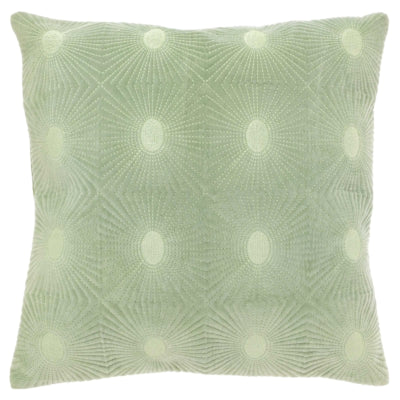 Coussin vivant unique nela thé vert 45 x 45 cm | 6 pièces