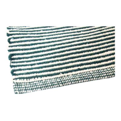 Lesli Living Tapis Esquina Vert Jade Blanc 140 x 200 cm | 4 pièces