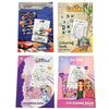 Livre de coloriage Craft Universe a5 avec autocollants 4 assortis | 24 pièces