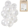 Folat ballons figurine origami 8 ans 30 cm lot de 12 | 24 pièces