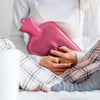Bouillotte Relaxdays rose 2 l | 6 pièces