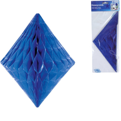 Folat nid d'abeille diamant bleu 30 cm | 24 pièces