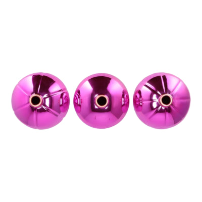 Daan benthout vase boule de noël fuchsia 14 cm 3 assortis | 6 pièces