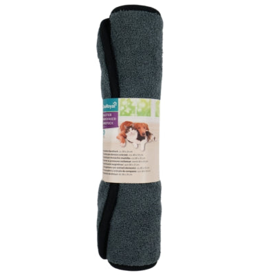 Serviette pour animaux Zooroyal gris bleu 80 x 35 cm | 8 pièces