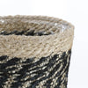 Panier en mica bonaparte noir 14 cm | 18 pièces
