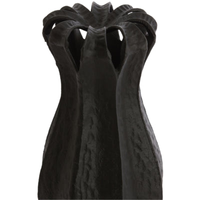 Light Living Vase lumineux et vivant abajo noir mat 25 cm | 2 pièces