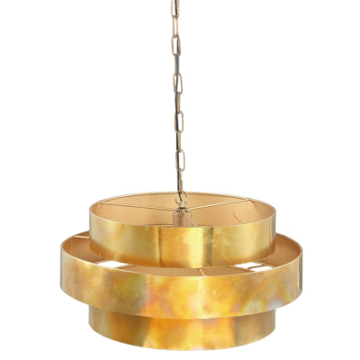 Ptmd lampe suspendue Zanth couleur or 52 cm | 2 pièces