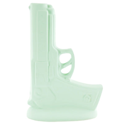 Housevitamin vase pistolet vert menthe 22 cm | 6 pièces