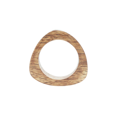 Ptmd rond de serviette tria bois 5 cm | 24 pièces