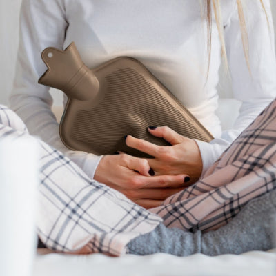 Bouillotte Relaxdays marron 2 l | 6 pièces