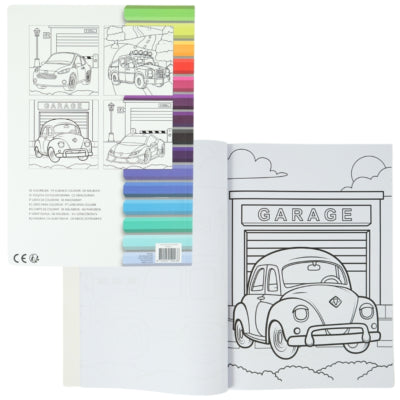 Livre de coloriage a4 30 pages 6 assortis | 24 pièces