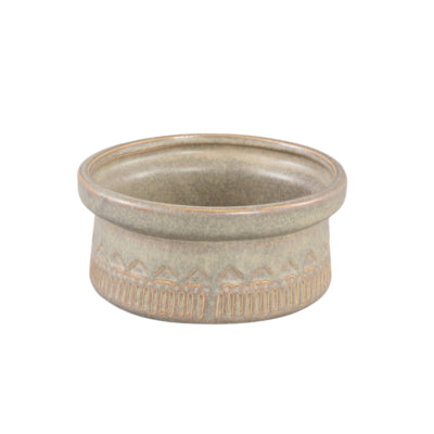 Ptmd rail de pot de fleur bas s marron clair 16 cm | 12 pièces