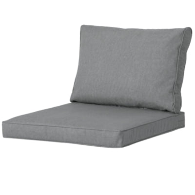 Coussin de salon Madison gris 73 x 73 cm | 3 pièces