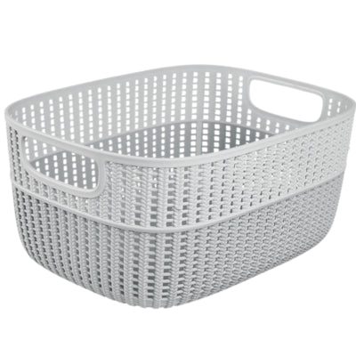 Keeper panier à linge gris 29 cm 6,8 l | 12 pièces