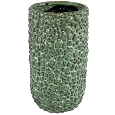 Ptmd pot de fleur danillo vert 30 cm | 2 pièces