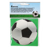 Cartes d'invitation football 10 cm 6 pièces | 48 pièces