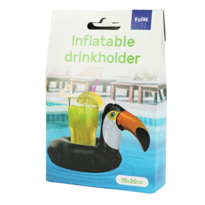 Folat porte-gobelet flottant toucan 20 cm | 24 pièces