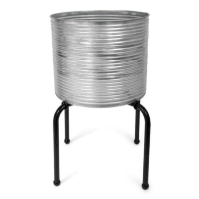 Pot de fleur Senza sur métal standard 51 cm | 4 pièces