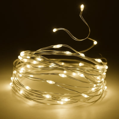 Guirlande lumineuse 120 LED prise UE blanche 12 mètres | 15 pièces