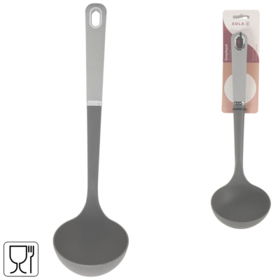 Cuillère à soupe Sola grise 33 cm | 48 pièces