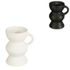 Bougeoir veneto noir et blanc 9,5 cm 2 assortis | 36 pièces
