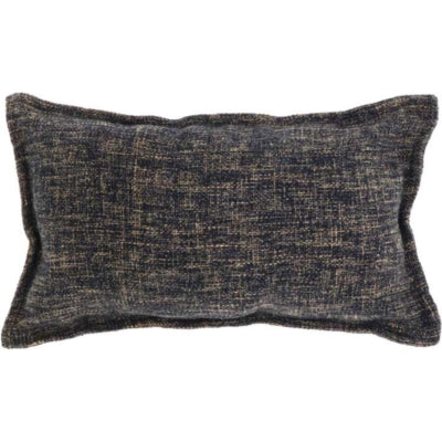 Coussin de vie unique Nessa noir 30 x 50 cm | 6 pièces