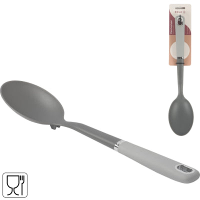 Cuillère de service Sola grise 33 cm | 48 pièces