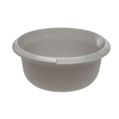 Bol de conservation gris 20 cm 1,5 l | 20 pièces