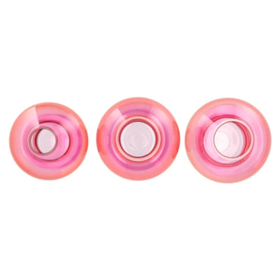 Vase Daan en bois courbé nova rose 20 cm 3 assortis | 6 pièces