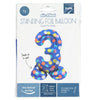 Folat ballon en aluminium debout 7 points 41 cm | 20 pièces