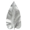 Hbx branche artificielle strelitzia couleur argent 100 cm | 20 pièces