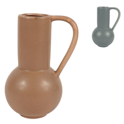 Vase en céramique 21 cm 2 assortis | 6 pièces