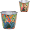 Pot de fleurs bob jungle xl 17 cm 2 assortis | 12 pièces