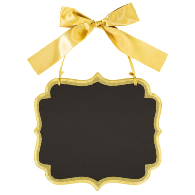 Amscan tableau classique paillettes dorées 25 cm | 36 pièces