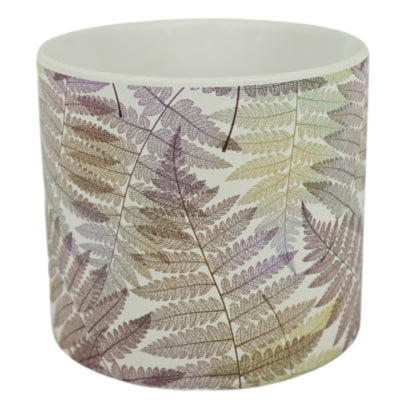 Pot de fleurs feuilles en céramique 13,5 cm | 6 pièces