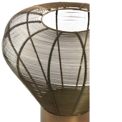 Light Living Lampe et photophore Living Mealynn couleur bronze 33 cm | 2 pièces