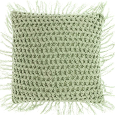 Coussin vivant unique tufo vert Nil 45 x45 cm | 6 pièces