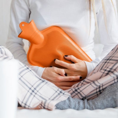 Bouillotte Relaxdays orange 2 l | 6 pièces