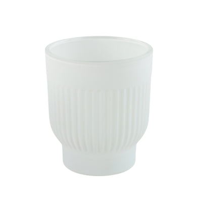 Countryfield photophore tirza blanc mat 8,5 cm | 24 pièces