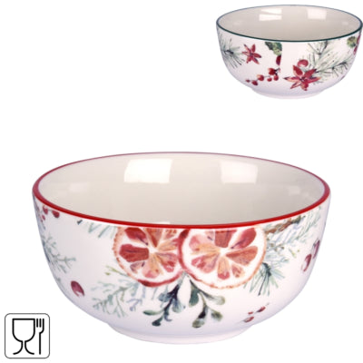 Bol en porcelaine Siaki 520 ml 2 assortis | 12 pièces