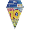 Folat mini ligne de drapeau 70 ans 3 mètres | 24 pièces