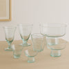 Vase farrar verre transparent 15 cm | 12 pièces