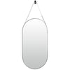 Miroir mural Len-fra miami ii argenté 50 x 100 cm | 2 pièces
